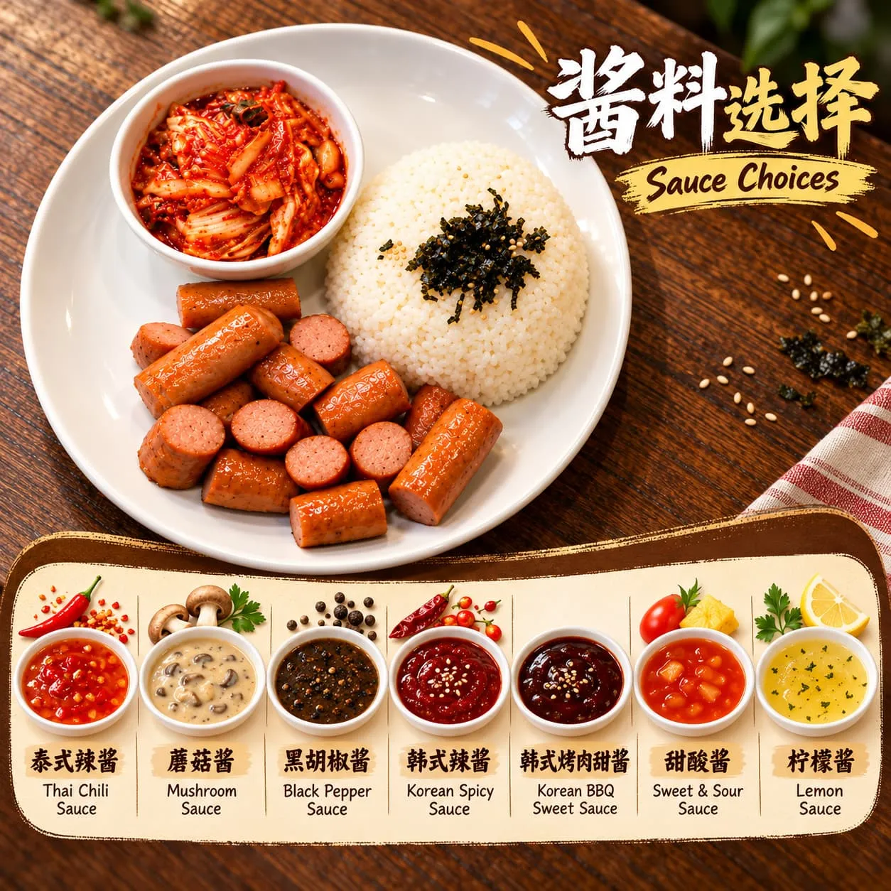 MT02  Golden Sausage Rice