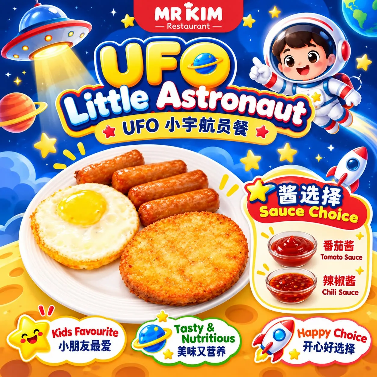 MT10  UFO Little Astronaut