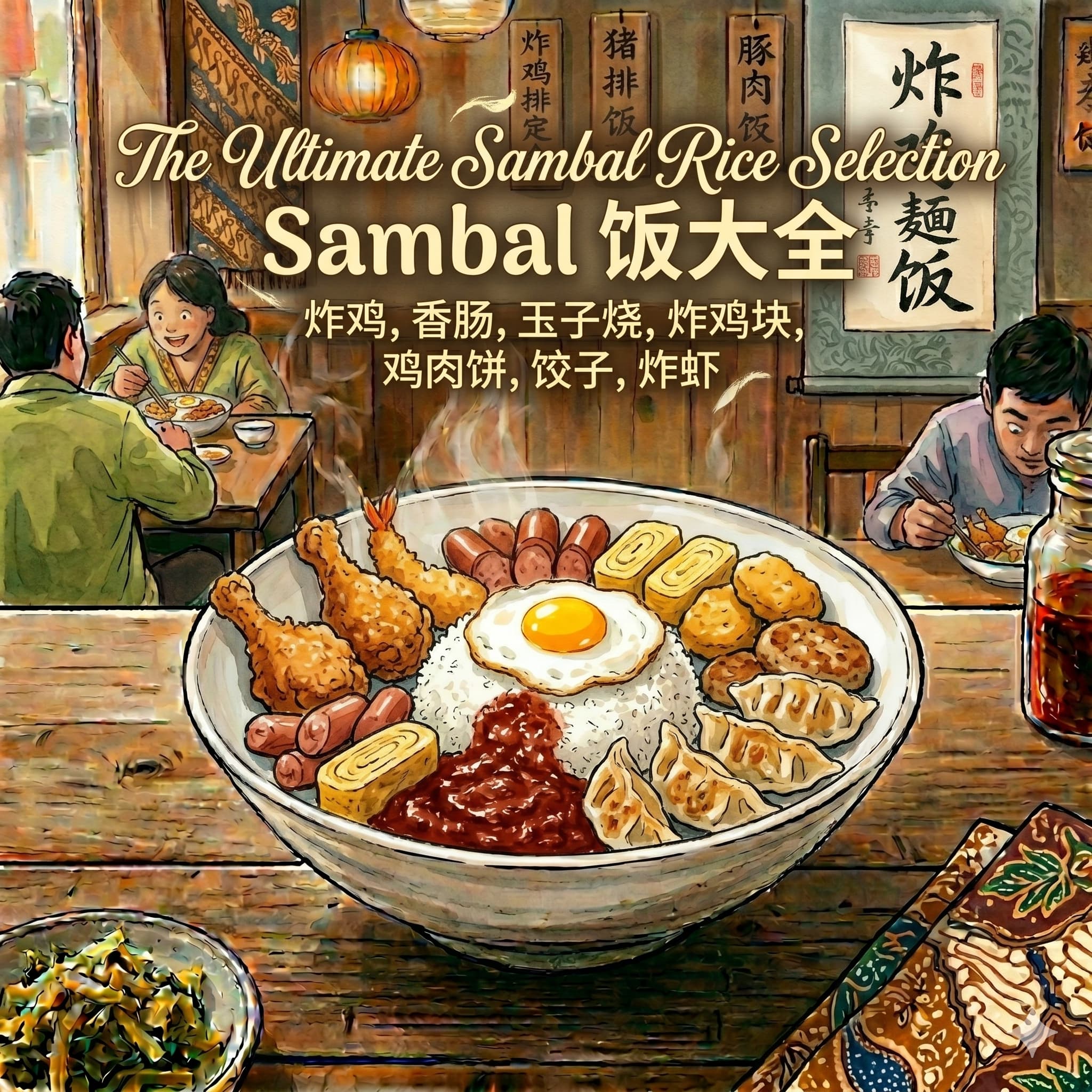 🌶️ 🍛 Sambal Rice Series