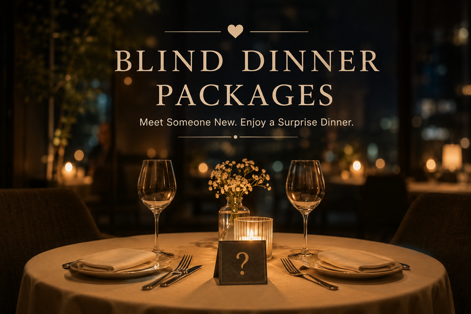 Blind Dinner Packages