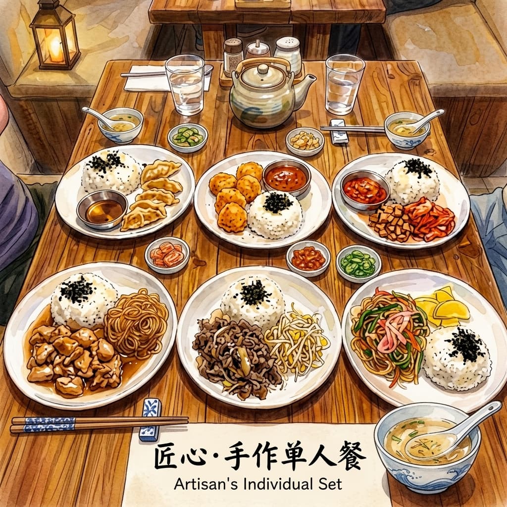 🍛 ✨ One-Person Rice Set