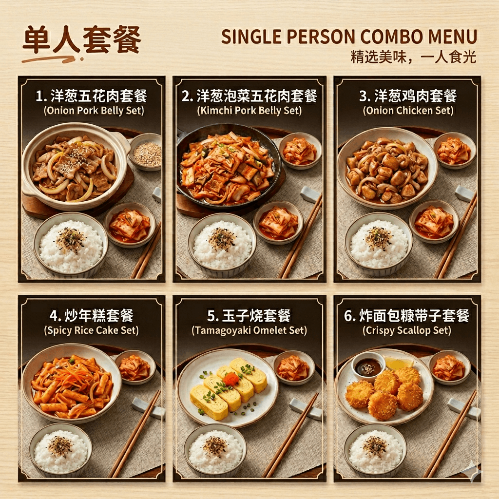 🍛 ✨ One-Person Rice Set